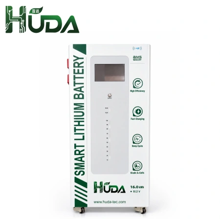 HUDA 16KWh HDL314S16-16K wall-mounted photovoltaic energy storage lithium battery LiFePO4 whole-house emergency backup power Bluetooth smart HUDA 16KWh HDL314S16-16K wall-mounted photovoltaic energy storage lithium battery LiFePO4 whole-house emergency backup power Bluetooth smart